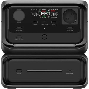 Комплект зарядної станції EcoFlow RIVER 3 Max (EFRIVER3Max-EU-CBOX) (572Wh | 600W)