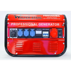 Бензиновый генератор Walter Stahl PR8500WS 2.5 kWh (3-фазный)