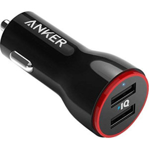 Автомобильное зарядное устройство Anker PowerDrive 2 V3 24W Black (A2310G11)