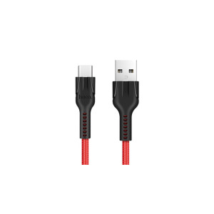 Hoco U31 Quick Charging Lightning to Type-C Cable red