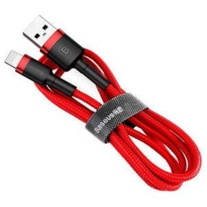 Baseus Cafule Lightning Cable 2.4A (0.5m) red