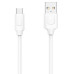 Кабель T-PHOX Flash T-C824 Type-C 5A SuperCharge - 1m white