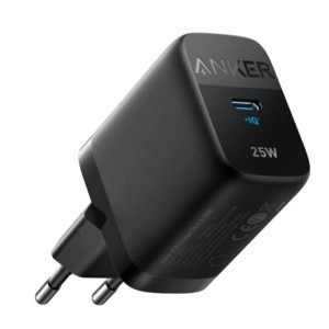 Сетевое зарядное устройство Anker PowerPort 312 - 25W USB-C Black (A2642G11)