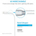 Кабель ANKER Powerline+ Lightning - 0.3м V3 white