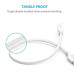 Кабель ANKER Powerline+ Lightning - 0.3м V3 white