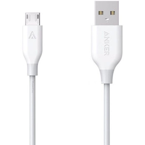 Кабель ANKER Powerline Micro USB - 0.9м white