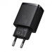 Сетевое зарядное устройство Baseus Compact Quick Charger U+C 20W Black (CCXJ-B01)
