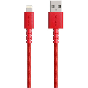 Кабель Lightning Anker USB Cable to Lightning Powerline Select+ V3 90cm Red (A8012H91)