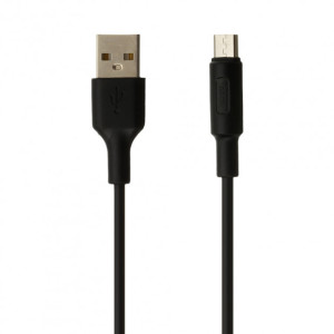 Кабель Hoco X25 Soarer Micro USB 1m black
