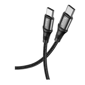 Кабель Hoco X50 Exquisito Type-C to Type-C 100W (2m) black