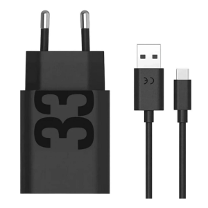 Зарядний пристрій Motorola TurboPower 33 Wall Charger Black Type-C cable (PG38C06448) Зарядний пристрій Motorola TurboPower 33 Wall Charger Black Type-C cable (PG38C06448)