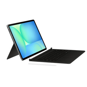Чохол-клавіатура для планшета Samsung Book Cover Keyboard АI Key для Galaxy Tab S10 FE+ з кріпленням для стилуса Black (EF-DX625BBEG)