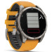 Смарт-годинник Garmin Fenix 8 47mm AMOLED Sapphire Titanium w. Spark Orange/Graphite Silicone Band (010-02904-10/11/19)