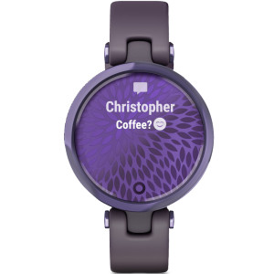 Midnight Orchid Bezel with Deep Orchid Case and Silicone Band