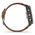 Смарт-годинник Garmin Fenix 7X Sapphire Solar Titanium w. Chestnut Leather Band (010-02541-19)