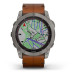 Смарт-годинник Garmin Fenix 7X Sapphire Solar Titanium w. Chestnut Leather Band (010-02541-19)