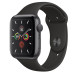 Смарт-часы Apple Watch Series 5 GPS 44mm Space Gray Aluminum w. Black b.- Space Gray Aluminum (MWVF2)