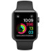 Смарт-часы Apple Watch Series 3 (GPS) 38mm Space Gray Aluminum w. Black Sport B. - Space Gray (MQKV2)