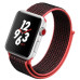 Смарт-часы Apple Watch Nike+ Series 3 GPS + Cellular 38mm Silver Aluminum w. Bright Crimson/BlackSport (MQL72)