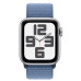 Смарт-часы Apple Watch SE 2 GPS 40mm Silver Aluminium Case w. Denim Sport Band - S/M (MXEC3/MXFV3/MXGF3)