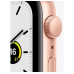 Смарт-годинник Apple Watch GPS SE 44mm Gold Aluminum Case w. Starlight Sport Band (MKQ53)