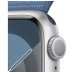 Смарт-часы Apple Watch Series 9 GPS 41mm Silver Aluminum Case with Winter Blue Sport Loop (MR923)