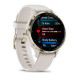 Смарт-годинник Garmin Venu 3S Soft Gold S. Steel Bezel with Ivory Case and S. Band (010-02785-04/54)