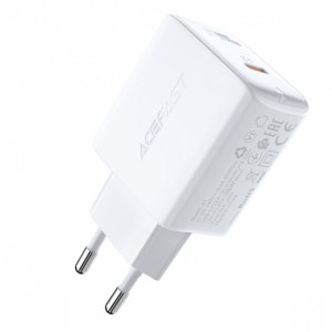 Сетевое зарядное устройство Acefast A1 Fast Charge Wall Charger 20W White (AFA1W)