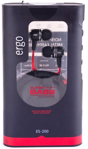 Наушники ERGO ES-200 Black