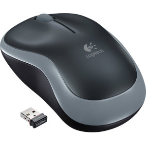 Мышь Logitech M185 Wireless Mouse grey (910-002238)