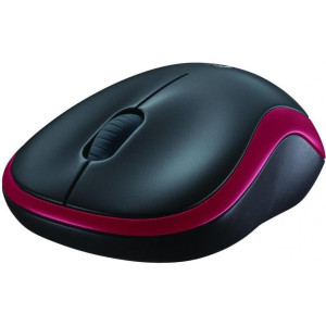 Мышь Logitech M185 Wireless Mouse red (910-002240)
