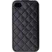 Nuoku ONLY luxury lambskin case for iPhone 4/4S black
