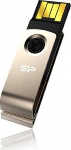 Флешка Silicon Power 32 GB Touch 825 шампанское SP032GBUF2825V1C