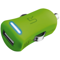 АЗУ Trust Urban Smart Car Charger lime