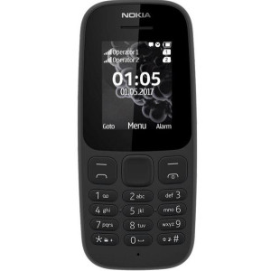 Мобільний телефон Nokia 105 Single Sim 2019 black (16KIGB01A13) (UA)
