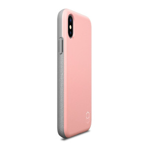 Чехол Patchworks LEVEL ITG для iPhone X, розовый