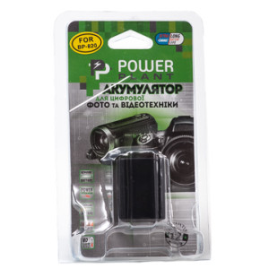 Акумулятор PowerPlant Canon BP-820 Chip 1960mAh