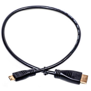 Видeo кабель PowerPlant mini HDMI - HDMI, 0.5м, позолоченные коннекторы, 1.3V