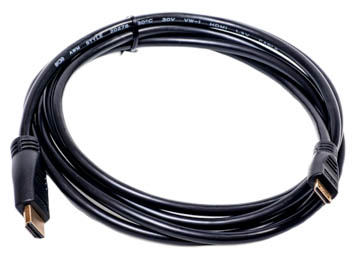 Відео кабель PowerPlant mini HDMI - HDMI, 2m, позолочені конектори, 1.3V