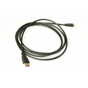 Відео кабель PowerPlant HDMI - micro HDMI, 2m, позолочені конектори, 1.4V