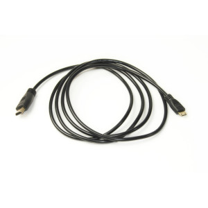 Видео кабель PowerPlant HDMI - mini HDMI, 2m, позолоченные коннекторы, 1.4V