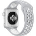 Смарт-часы Apple Watch Nike+ 42mm Silver Aluminum Case with Silver/White Nike Sport Band (MNNT2)