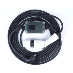 Зарядка для електромобіля EVEUS M16 Pro GBT 3.7кВт 16А LCD WiFi