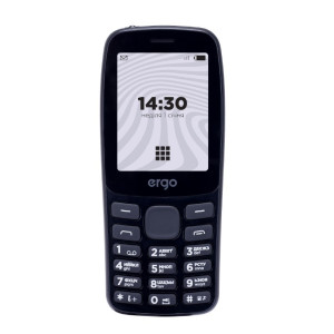Мобильный телефон ERGO B241 black