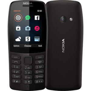 Мобільний телефон Nokia 210 Dual SIM 2019 black (16OTRB01A02) (UA)