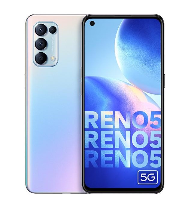 Смартфон OPPO Reno5 5G 8/128GB Galactic silver (EU)