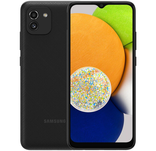 Смартфон Samsung Galaxy A03 SM-A035F 4/64Gb Black (SM-A035FZKG)