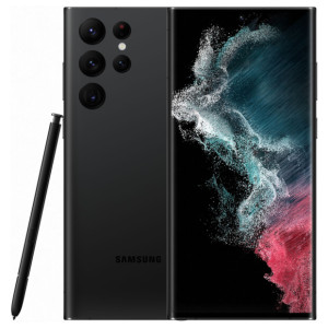 Смартфон Samsung Galaxy S22 Ultra 8/128GB Phantom black (SM-S908BZKD)