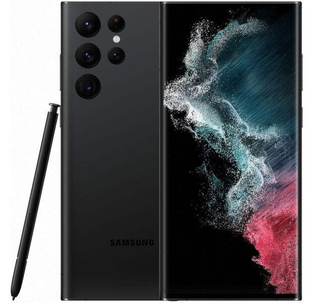 Смартфон Samsung Galaxy S22 Ultra 8/128GB Phantom black (SM-S908BZKD) UA