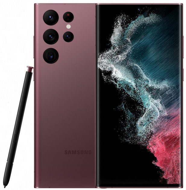 Смартфон Samsung Galaxy S22 Ultra 8/128GB Burgundy (SM-S908BDRD) (EU)